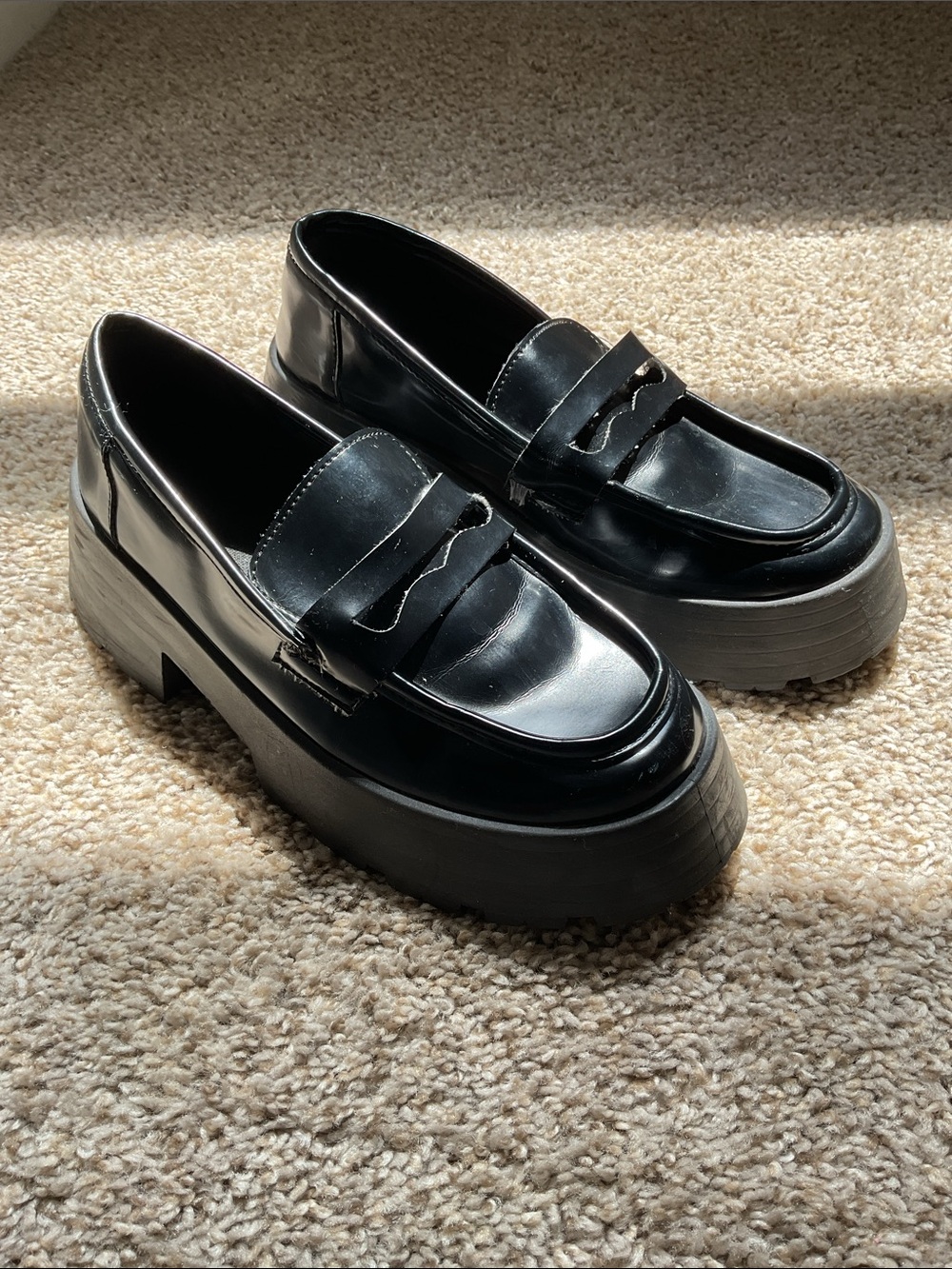 ASOS Design Black Women’s Platform Loafers